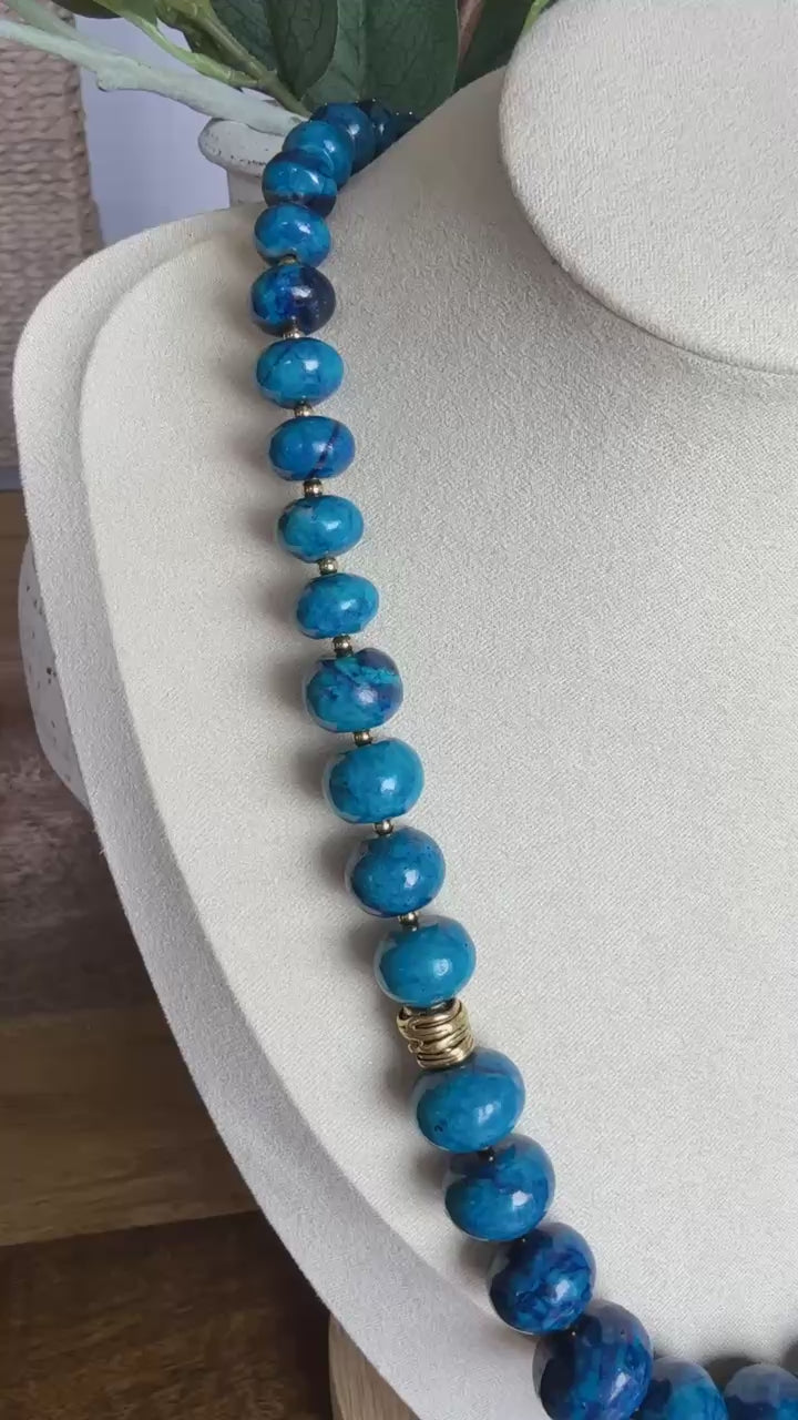 Sapphire Siren Necklace